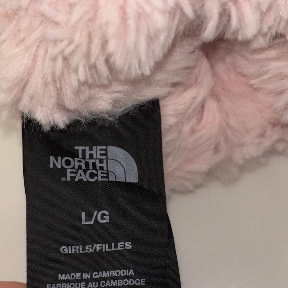 TNF fleece lined gloves kids L The North Face